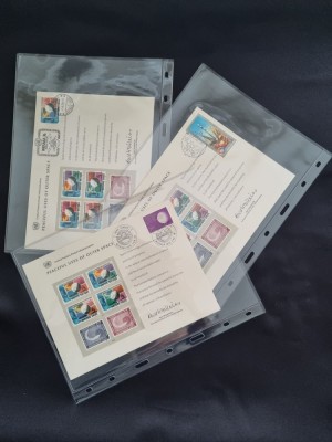 Foi transparente LUX pentru o bancnotă 1C &amp;ndash; 185x252 mm , 10 buc &amp;ndash; format OPTIMA foto