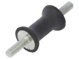 Atenuator Vibrații M6 20mm Guma 30mm