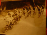 Fotografie de Presa -Concurs Ciclism mixt 1935 ,dim.= 18x13cm