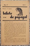 Bilete de papagal// Director T. Arghezi, no. 17, vol. I