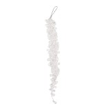 Cumpara ieftin Ornament brad Craciun plastic transparent 4x4x30 cm