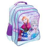 Ghiozdan cu 3 compartimente, Disney Frozen, Go with your heart