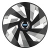 Set 4 Capace Roti, potrivite jantelor de R16, pentru Ford, model vector black and silver, Autohelix MSA