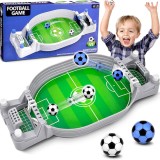 Fotbal de masa interactiv pentru copii si adulti, 13x26x6 cm, din ABS de inalta calitate, contine 2 mingi, sistem de numerotare a scorului, 0.8 kg