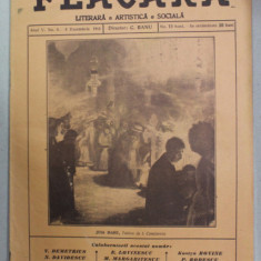 FLACARA , REVISTA LITERARA , ARTISTICA , SOCIALA , ANUL V , NR.8 , 5 DECEMBRIE , 1915