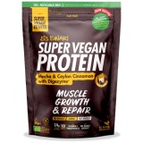 Proteina Super Vegan BIO(dupa efort) mocha si scortisoara de Ceylon cu DigeZyme Iswari