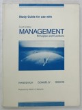 MANAGEMENT , PRINCIPLES AND FUNCTIONS by IVANCEVICH ....GIBSON , 1989