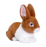 Cumpara ieftin Jucarie de plus Keeleco - Iepuras maro, 25 cm