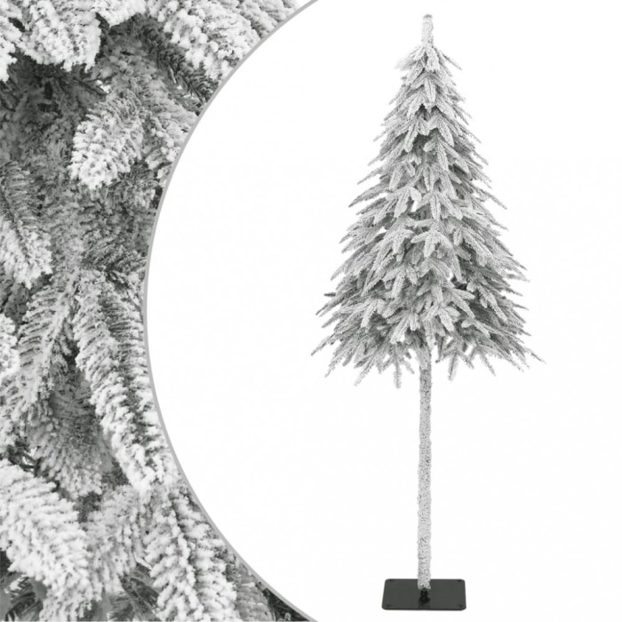 Brad de Crăciun artificial cu zăpadă, 150 cm
