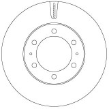 TRW DF7827S Disc frana