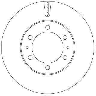 TRW DF7827S Disc frana