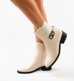 Cumpara ieftin Botine dama Math Bej