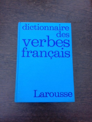 Dictionnaire des verbs francais, Larousse foto