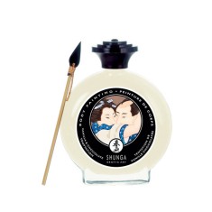 Shunga - Vopsea de corp cu ciocolată și vanilie, 100 ml