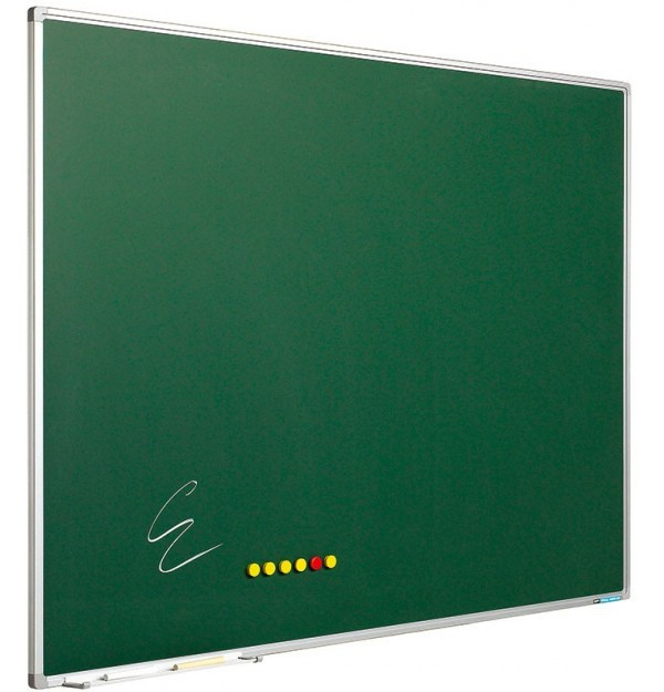 Tabla magnetica pentru creta 120 x 300 cm, profil aluminiu SL, SMIT