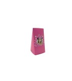 Cutie In Forma De Felie de Tort Din Carton pentru dulciuri, Baby Minnie, Roz