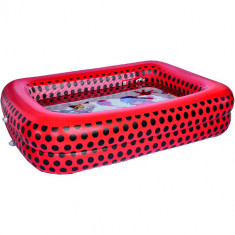 Piscina Gonflabila Ladybug Jumbo cu 2 Inele 200 x 150 x 50 cm foto