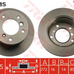 Disc frana VW LT II platou / sasiu (2DC, 2DF, 2DG, 2DL, 2DM) (1996 - 2006) TRW DF4088S