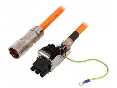 Cablu Siemens Servo 3m PUR Chainflex foto