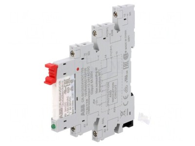 Releu Intermediar SPDT 24V pentru Șină DIN foto