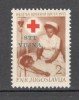 Triest B.1953 Marci de binefacere:Crucea Rosie-supr. ST.362, Nestampilat