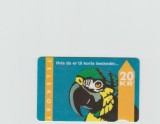bnk card Cartele telefonice - Danemarca - Tele Soenderjylland Definitive - Parrot With Text - Tel:TDTD005d
