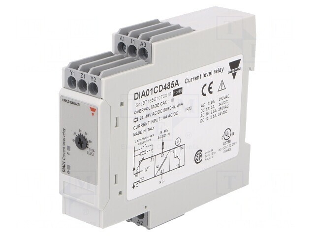 Releu Monitorizare Curent AC/DC SPDT DIA01CD485A