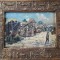 Adam Bălţatu (1889-1979)-&quot;T&acirc;rg&quot;, pictură cu ramă de colecţie