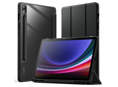 Husa JETech pentru Samsung Galaxy Tab S9 de 11 inchi cu suport pentru stilou S, negru - RESIGILAT foto