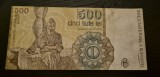 Bancnota 500 lei Romania (mai 1991)