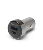 Adaptor bricheta auto bricheta - USB type C / PD +USB cu Incarcare