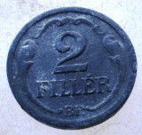 1.428 UNGARIA WWII 2 FILLER 1944 BP, Europa, Zinc