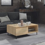 VidaXL Măsuță de cafea, stejar sonoma, 90x60x35 cm, lemn prelucrat 806007