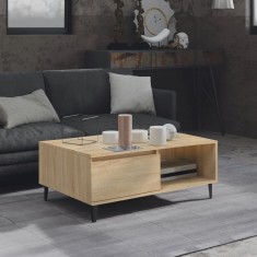 vidaXL Măsuță de cafea, stejar sonoma, 90x60x35 cm, lemn prelucrat 806007