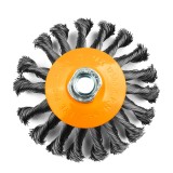 Perie de sarma conica cu noduri ROTOR 115mm M14 Innovative ReliableTools
