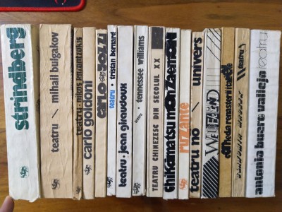 Colectia Teatru / Editura Univers (17 volume) (Strindberg, Bulgakov, Goldoni) foto