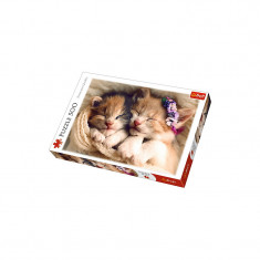 Puzzle Trefl Pisicute Somnoroase, 500 piese