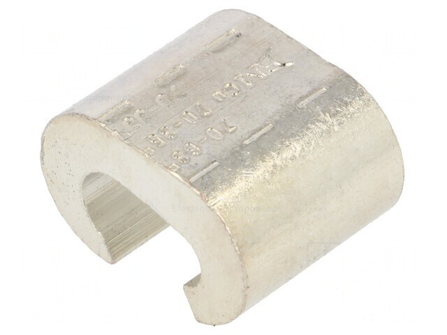 Clemă Laterală Cupru 70mm2 Cositorit 2/0AWG