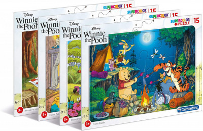 Puzzle Maxi Winnie the Pooh Clementoni 15 piese foto