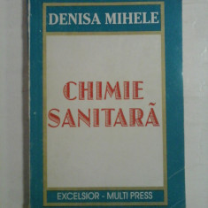 CHIMIE SANITARA - Denisa MIHELE - Bucuresti, 1998