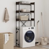 Gossi dulap masina de spalat, stejar maro, 67x25x163cm lemn prelucrat