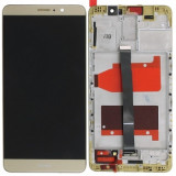Capac frontal modul display Huawei Mate 9 + LCD + digitizer auriu