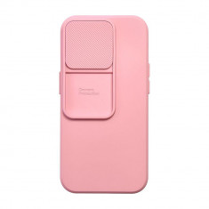Husa Compatibila cu Apple iPhone 13 Pro iberry Slide Case Roz