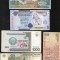 Set 5 bancnote de prin lume adunate (cele din imagini) #286