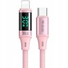 Mcdodo Kabel Z Wyświetlaczem Usb-C Lightning 36W 1M Do Iphone 13 14 R&oacute;żowy