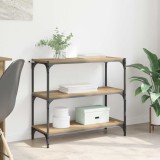 vidaXL Dulap pentru cărți Stejar Artizanal 80 x 33 x 70,5 cm 881109