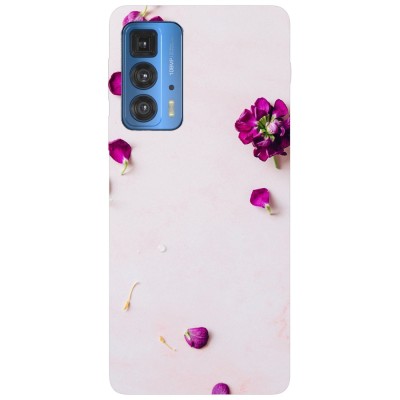 Husa compatibila cu Motorola Edge 20 model Flower petals, Silicon, TPU, Viceversa foto