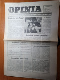 ziarul opinia 17 aprilie 1992-agentia de voiaj CFR asaltata de navetisti