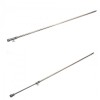 Pichet Suport Avertizor Pescuit Inox 80-140cm cu Burghiu Filet Universal