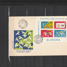 RO - FDC - CONFERINTA PENTRU SECURITATE - HELSINKI ( LP 891 ) 1975 ( 1 DIN 1 )